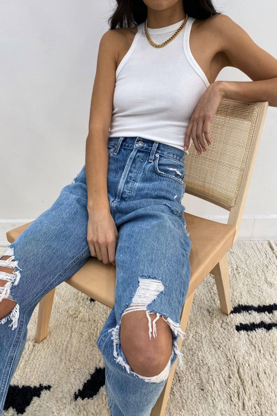 Women AGOLDE Denim | Agolde 90'S Jean In Fall Out