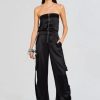 Women RETROFETE Jumpsuits & Rompers | Retrofete Estrella Jumpsuit In Black