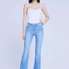 Women L'AGENCE Denim | L'Agence Bell High Rise Flare In Bal Harbour