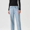 Women AGOLDE Denim | Agolde Criss Cross Upsized Jean In Wired