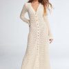 Women CAPITTANA Dresses | Capittana Alexandra Maxi Dress In Ivory