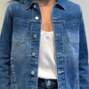 Women L'AGENCE Jackets & Coats | L'Agence Janelle Slim Raw Jacket In Wilcox