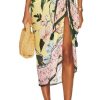 Women AGUA BENDITA Swimwear & Coverups | Agua Bendita Marine Pareo In Multicolor