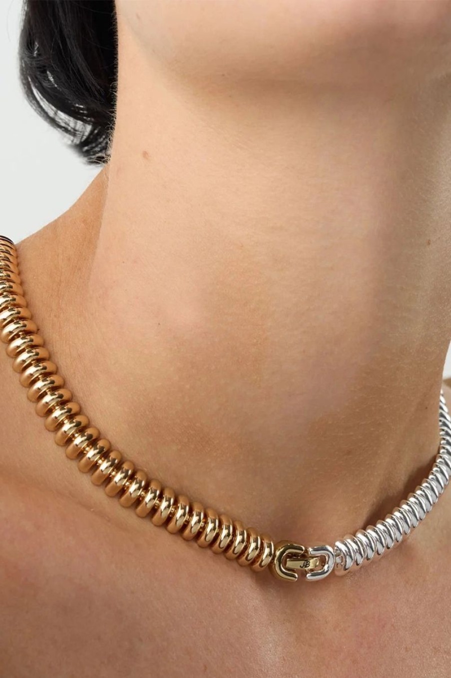 Women JENNY BIRD Jewelry | Jenny Bird Sofia Choker In Gold/Silver