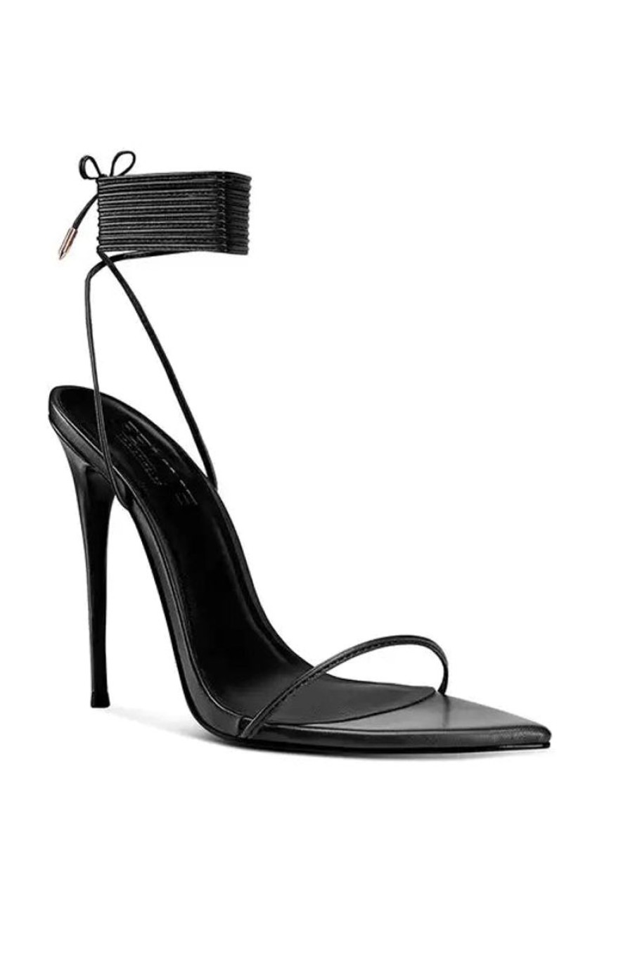 Women FEMME LA | Femme La Luce Minimale Sandal In Black