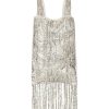 Women RETROFETE Bags | Retrofete Avery Crystal Bag In Silver/White