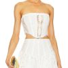 Women CHARO RUIZ IBIZA Tops | Charo Ruiz Ibiza Sting Bustier In White