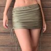 Women BANANHOT Skirts | Bananhot Cece Skirt In Olive Green