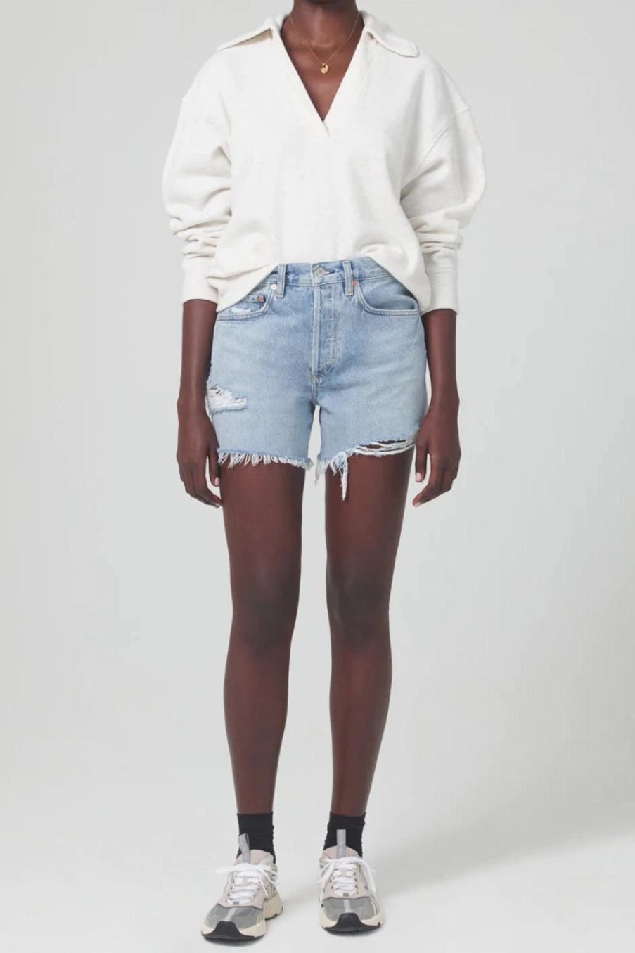 Women CITIZENS OF HUMANITY Denim | Citizens Of Humanity Annabelle Long Short In Melody