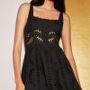 Women CHARO RUIZ IBIZA Dresses | Charo Ruiz Ibiza Ricka Short Dress In Black