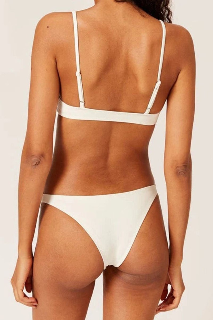 Women SOLID & STRIPED Swimwear & Coverups | Solid & Striped Rachel Bottom In Cream