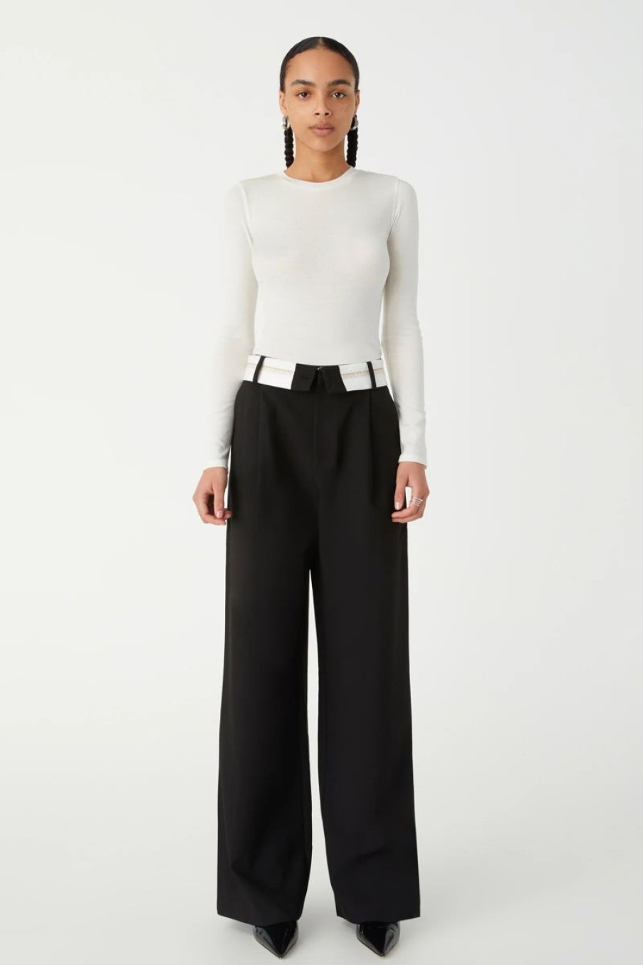 Women MISHA Pants | Misha Owen Pants In Black