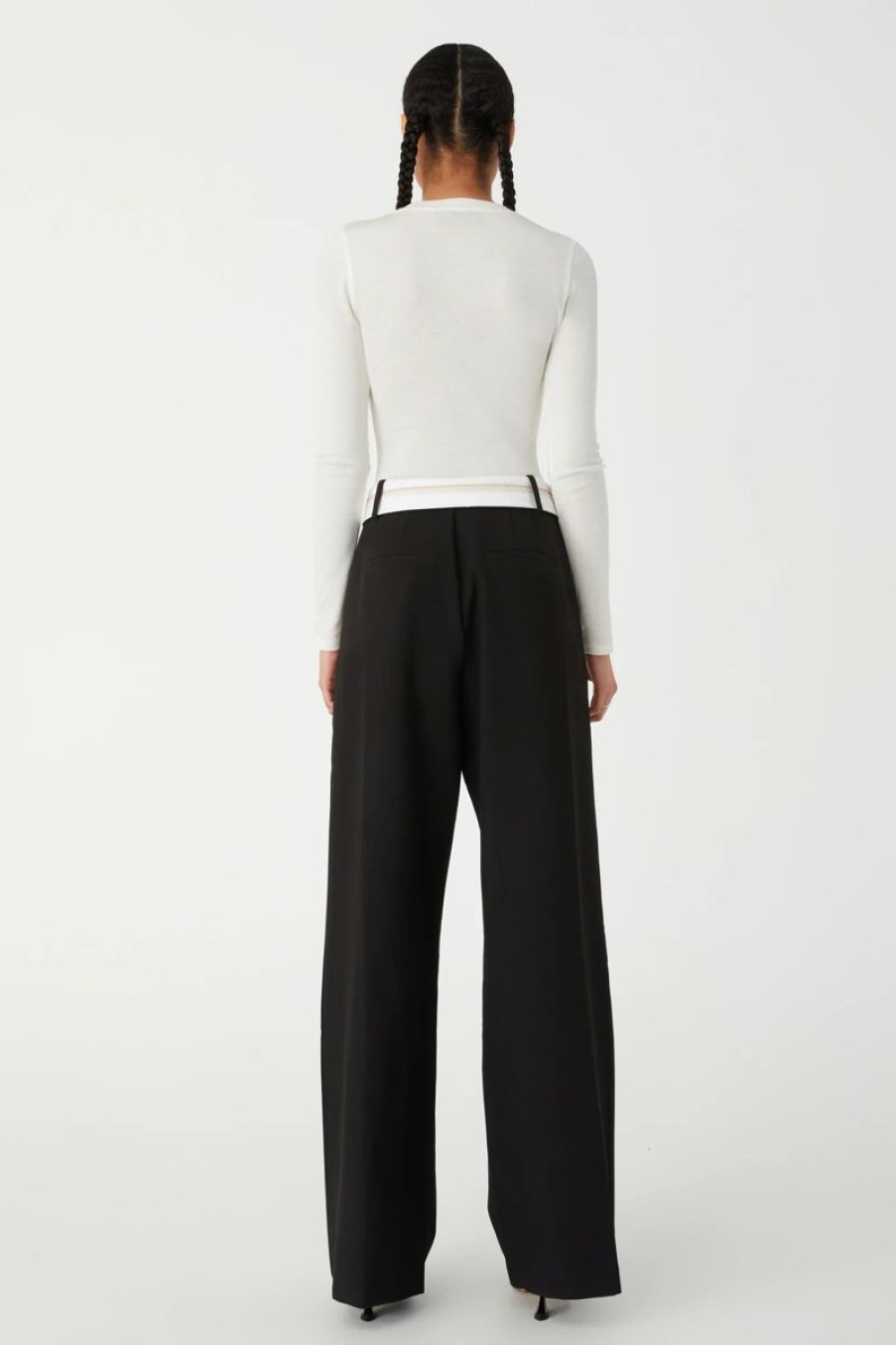 Women MISHA Pants | Misha Owen Pants In Black