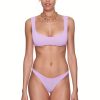 Women REINA OLGA Swimwear & Coverups | Reina Olga Ginny Bikini Set In Lilac