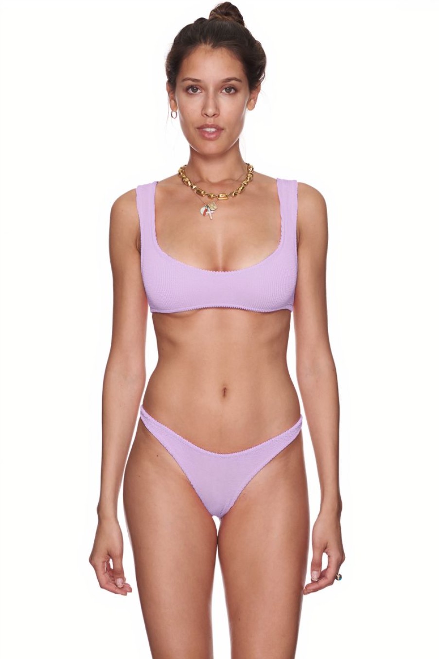 Women REINA OLGA Swimwear & Coverups | Reina Olga Ginny Bikini Set In Lilac