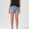 Women AGOLDE Denim | Agolde Parker Short In Grudge