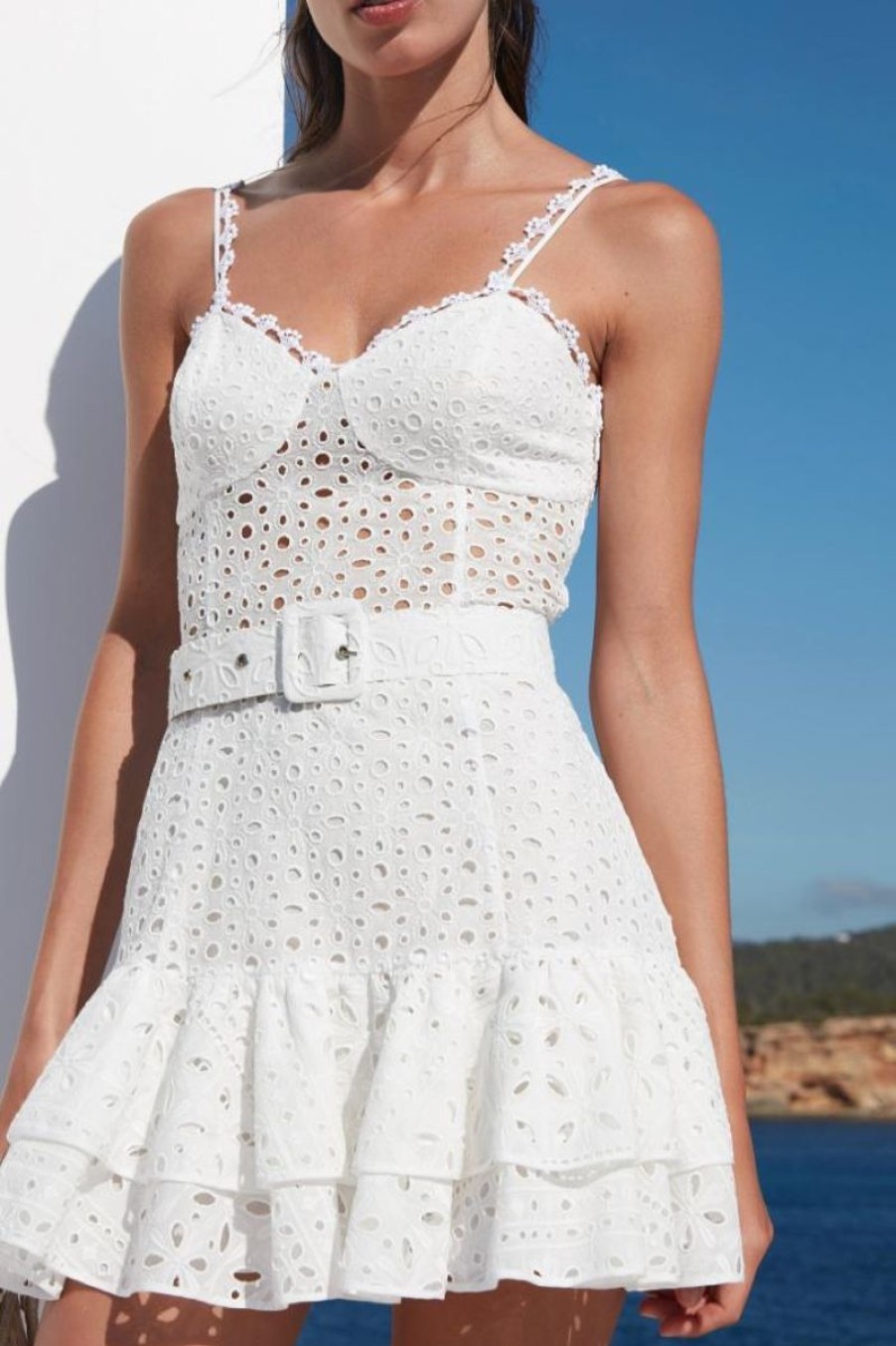 Women CHARO RUIZ IBIZA Dresses | Charo Ruiz Ibiza Marianne Dress In White