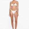 Women REVEL REY Swimwear & Coverups | Revel Rey Cora Bottom In Cream Snake