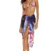 Women AGUA BENDITA Swimwear & Coverups | Agua Bendita Marine Pareo In Multicolor Boreal