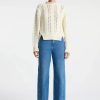 Women A.L.C. Tops | A.L.C. Chandler Wool Sweater In Off White