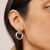 Women JENNY BIRD Jewelry | Jenny Bird Puffy Faye Knockers Earrings In Gold/Silver