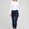 Women L'AGENCE Denim | L'Agence Margot High Rise Skinny In Marino Blue