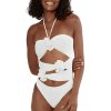 Women MAYGEL CORONEL Swimwear & Coverups | Maygel Coronel Trinitaria One Piece In Off White