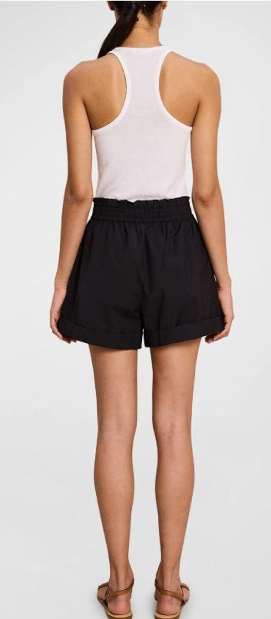 Women A.L.C. Shorts | A.L.C. Kaleb Short In Black