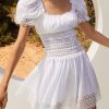 Women CHARO RUIZ IBIZA Dresses | Charo Ruiz Ibiza Melissa Short Dress In White