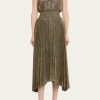 Women A.L.C. Dresses | A.L.C. Renzo Ii Dress In Gold