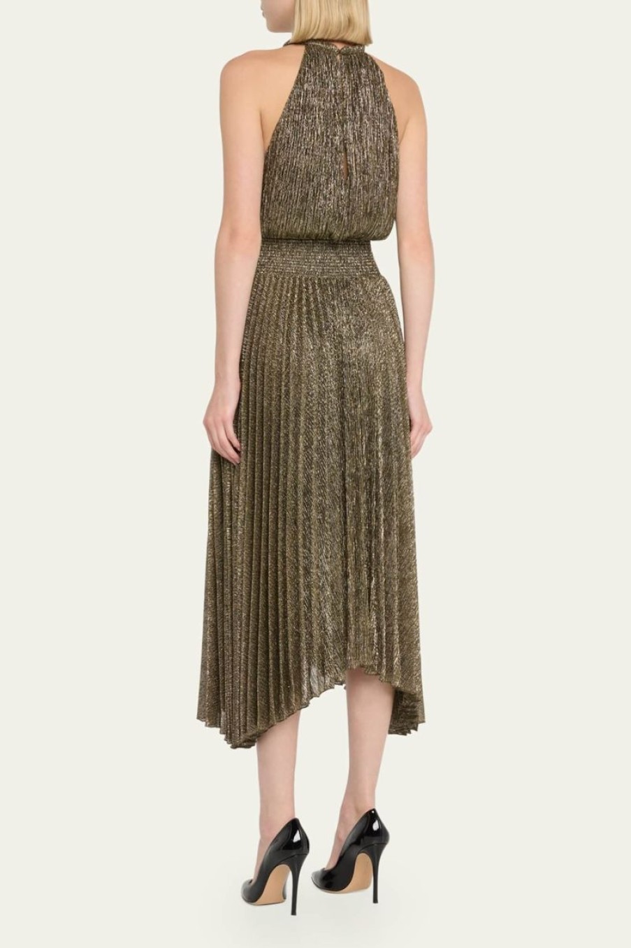 Women A.L.C. Dresses | A.L.C. Renzo Ii Dress In Gold